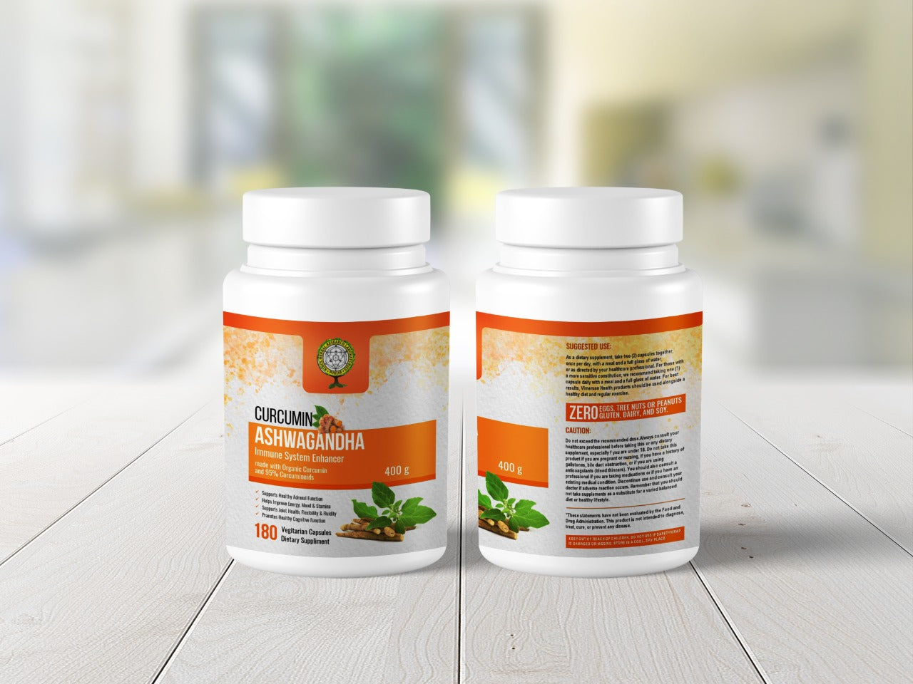 Curcumin Ashwagandha Capsules 45