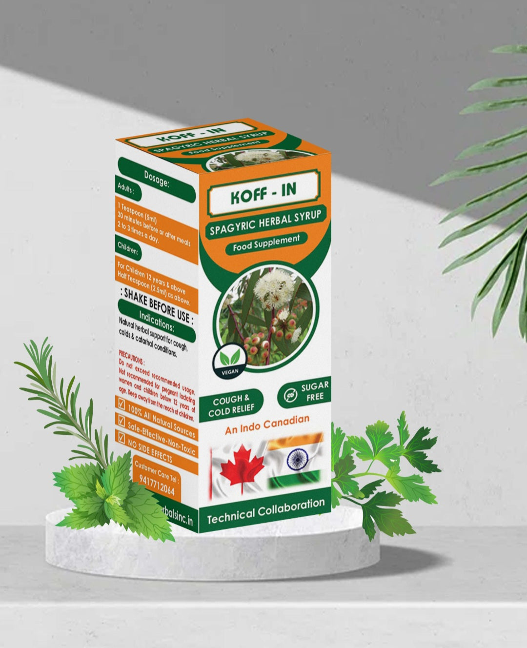 KOFF-IN (For Throat & Cough Relief)