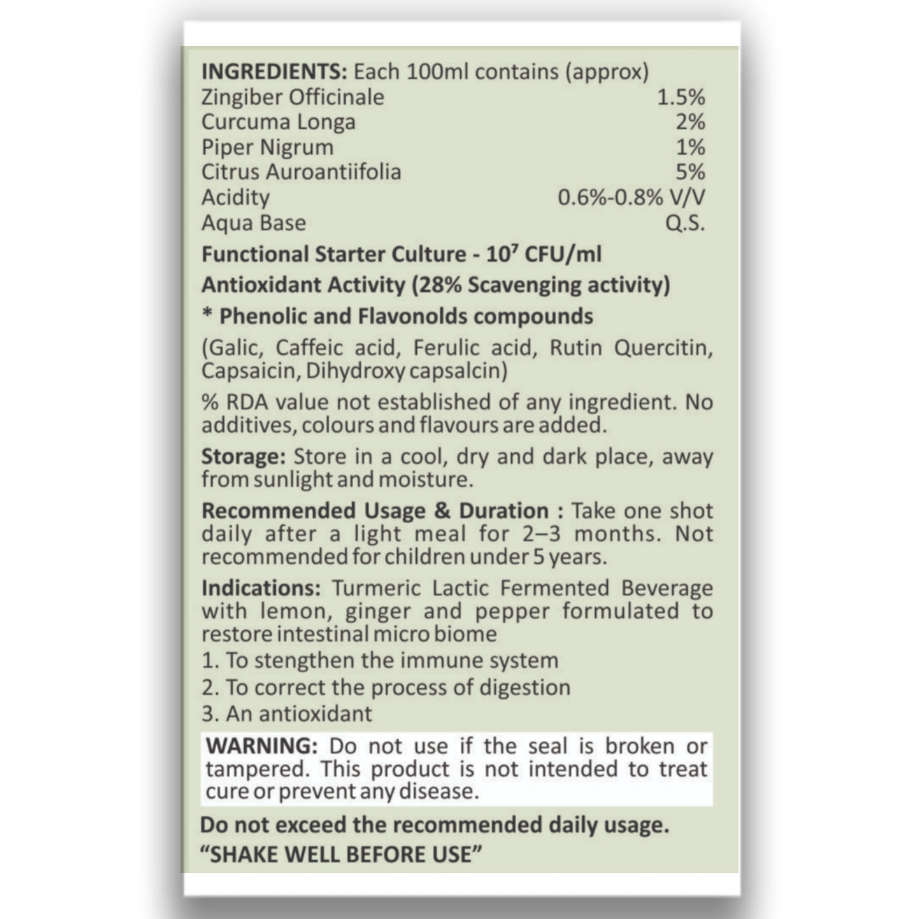 Kings Metabiotic - Herbal Based Probiotic